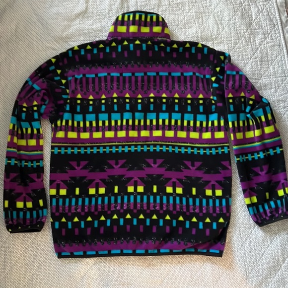 An Awesome Mountain Print Fleece Jacket from Columbia, Oversized Men’s M. - Picture 10 of 15